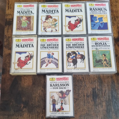 Hörspiel kassette astrid - -,