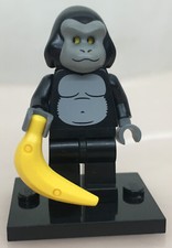 LEGO ®-Minifigur Collectible Serie 3 Gorilla Affenkostüm Banane col03-12 col048