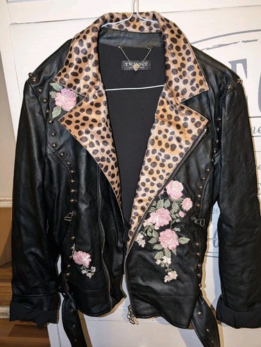 Twinset leo lederjacke - leo,