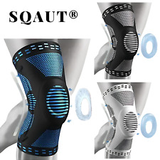 Orthopädische Kniebandage Kniestütze Knie Patellabandage Sport Bandage mit Feder