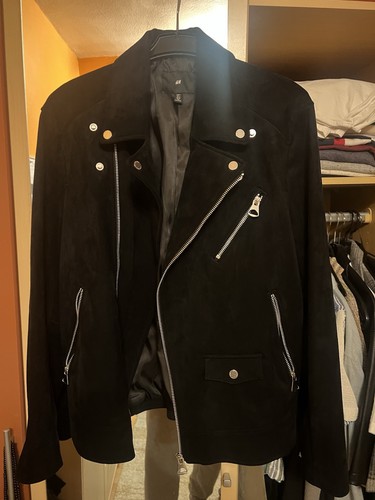 Bikerjacke wildlederoptik - bikerjacke,