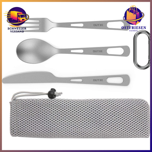 Camping utensilien set - set, 3