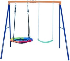 Outdoor Doppelschaukel A-Frame