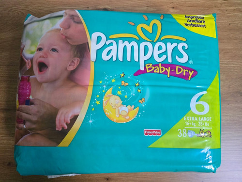 Vintage pampers baby dry 6 - pampers,