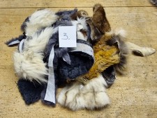 Diverse Fellreste zum basteln