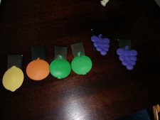 6 Tischtuchbeschwerer "Obst"