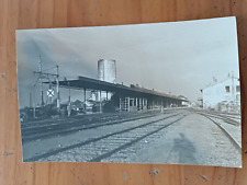 Foto postkarte Bahnhof