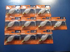 10XOSRAM Glühlampe Kerze