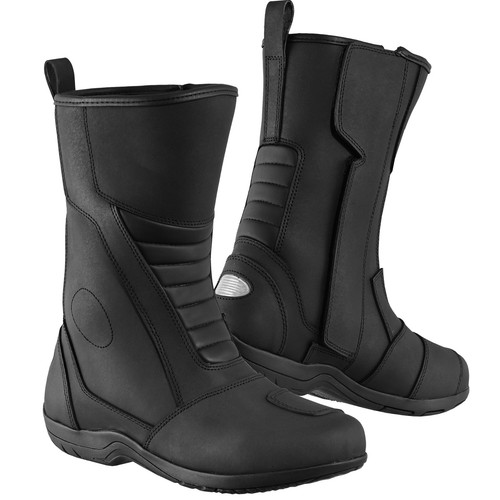 Leder motorradstiefel hohe - –,