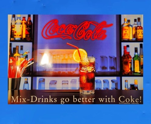 Coca cola original werbeposter - coca-cola,