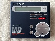 Sony MD Walkman MZ-R70 portable Minidisc Recorder Mega Bass