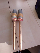 2 x Ringpinsel / Lackierpinsel reine Chinaborsten, Nr.10 Profipinsel Rundpinsel