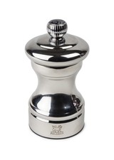 PEUGEOT Salzmühle BISTRO CHEF Shiny 10cm Edelstahl Zirkonia Mahlwerk Silber