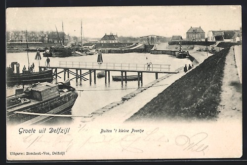 Ansichtskarte delfzijl buiten - ansichtskarte, delfzijl,
