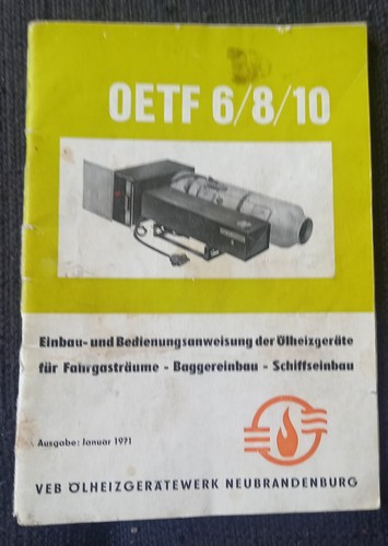 Nva ddr sirokko - nva, heizung
