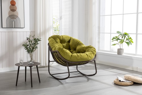 Outdoor rattan rocking chair - outdoor,