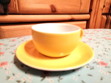 Form Marienbad Porzellan gelb * Kaffee oder Tee-Gedeck  ( Tasse + unter Teller )