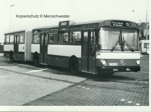 Altes foto bus köln - "altes,