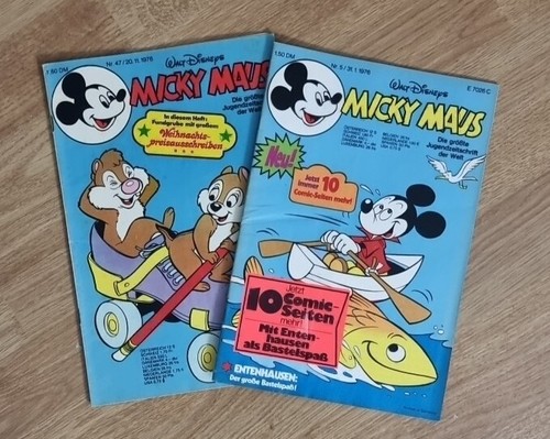 Auswahl micky maus - micky, comics