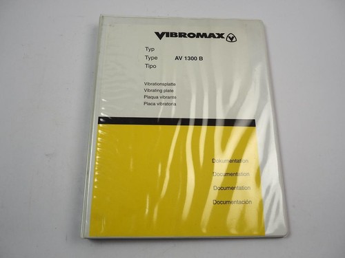 Vibromax vibrationsplatte - vibrationsplatte, av