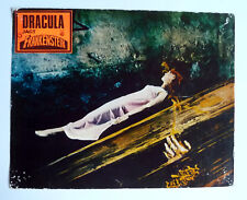 DRACULA JAGT FRANKENSTEIN * Paul NASCHY - AUSHANGFOTO #E 1. WA  Ger LC ´70er RAR