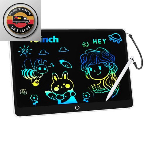 Lcd zeichentafel zoll weiß - zoll,