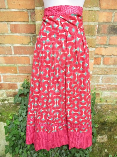 Rock wickelrock bunt - maxi, lang