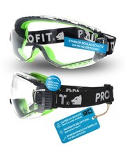 PRO FIT 8114 Arbeitsschutzbrille T-Spex, klare Vollsichtbrille, beschlagfrei