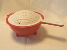 Tupperware Saladin rot weiß