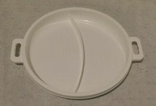 Mikrowelle Menüteller Mikrowellenteller Menue Teller Deckel Geschirr Microwelle