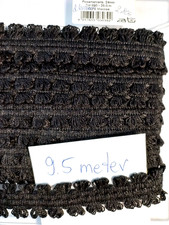 Borte Posamenten-Borte dunkelbraun Vintage