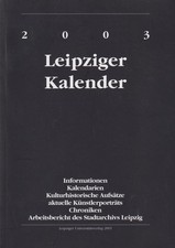 Buch: Leipziger Kalender 2003