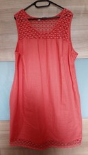 Sommerkleid, korallenrot, Gr