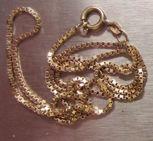 Halskette 585 14karat - halskette, gold