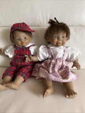 Puppen Set Schlummerle  Mädchen und Junge ca 40 cm Groß