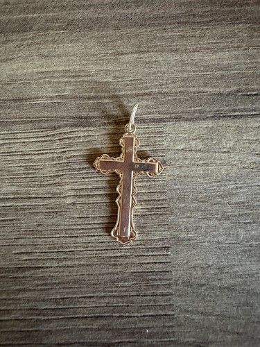 Kreuzanhänger 14k gold - 14k,