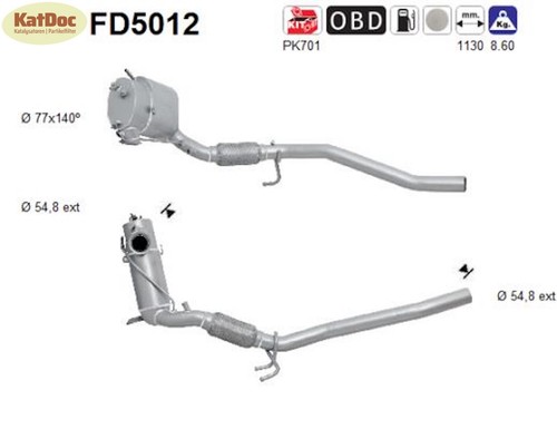 Dpf partikelfilter vw - ✅,