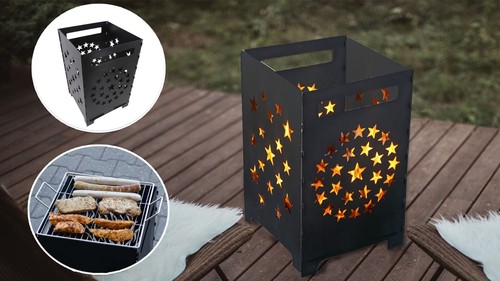 Feuertonne feuerkorb grillrost - feuerkorb,