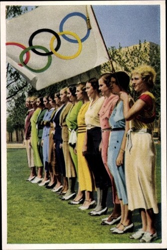 Sammelbild olympia 1932 - olympia,