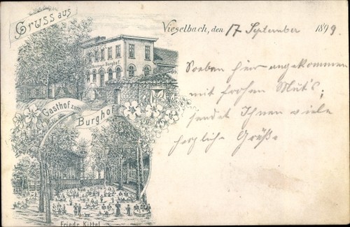 Litho vieselbach erfurt - erfurt, in