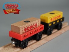 2 x SODOR GÜTERWAGEN mit