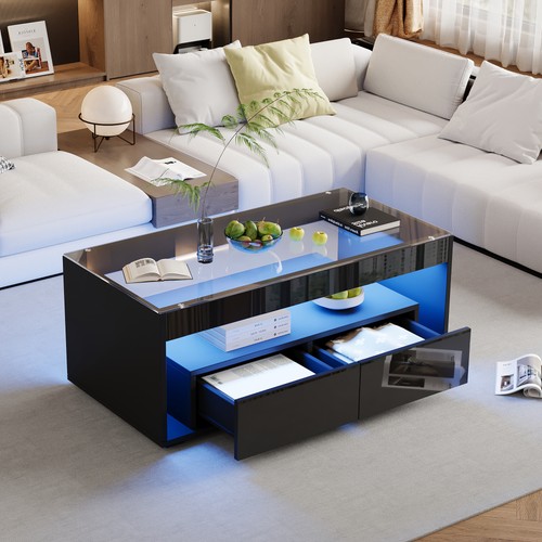 Hochglanz couchtisch mit - mit, 2