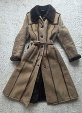 Lammfellmantel Trenchcoat