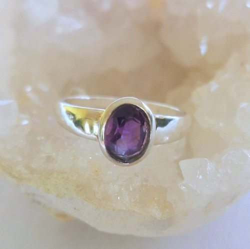 Ring mit amethyst - amethyst,, 925er