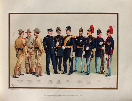 Usa army uniform artillerie - usa,