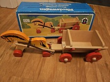 Pferdewagen holzspielzeug - pferdewagen,