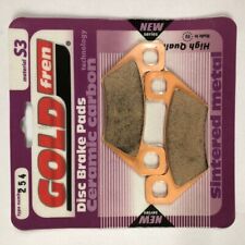 GoldFren Bremsbeläge Typ: S3 TÜV Quad ATV Kymco Maxxer MXU 400 450 IRS vo. + hi.