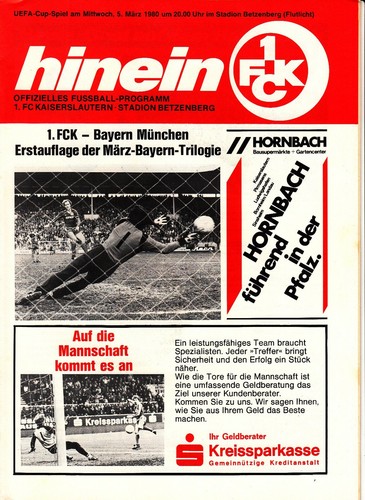 Uefa cup 1 fc - 05.03.80, 1.fc