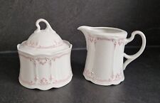 Seltmann Weiden * Julia Rosa Ornamente 43752 * Milchkännchen & Zuckerdose