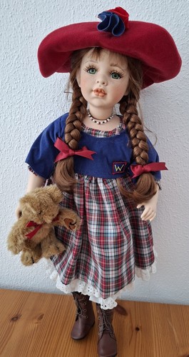 Puppe porzellanpuppe - puppe,